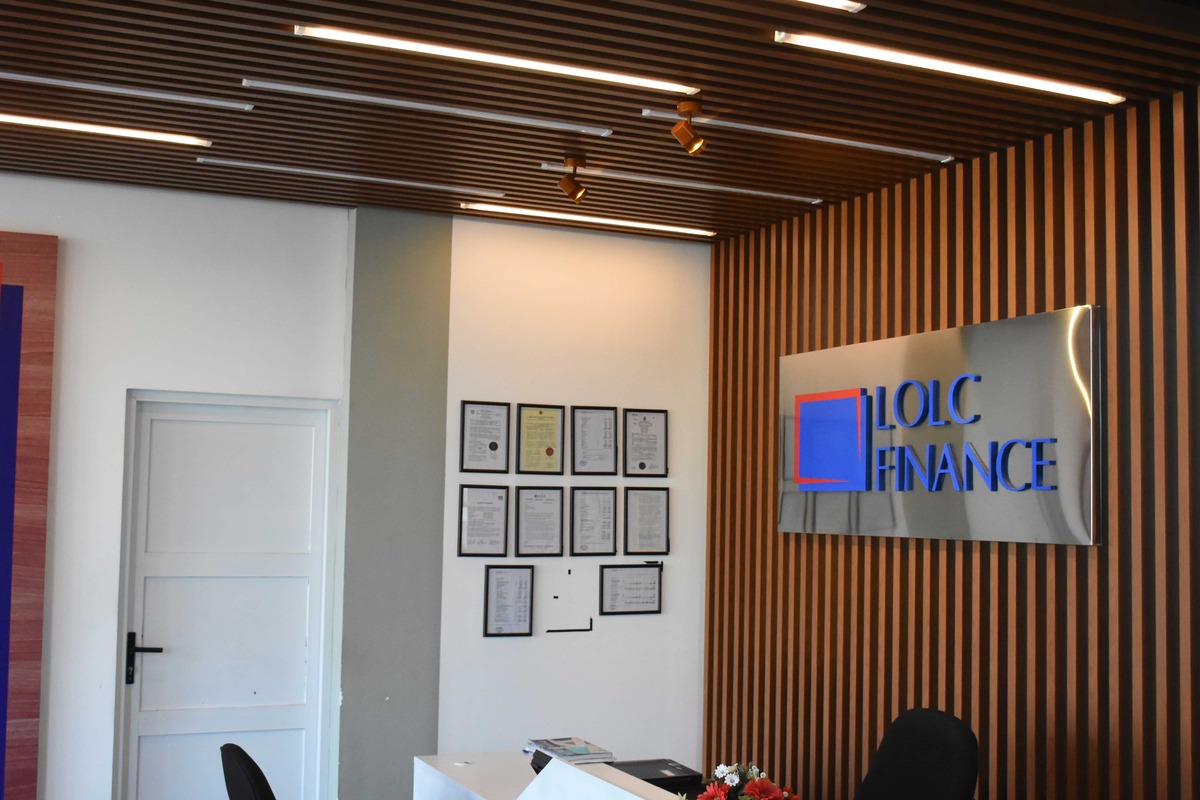 Corporate office workspace